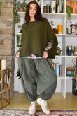 Basso Box Knit Khaki